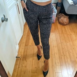 Tribal Skinny Crop Pants